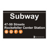 Subway 47th - 50th Street Rockefeller Center Magnet