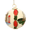 London Christmas Ornament - Glass Ball