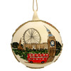 London Christmas Ornament - Glass Ball