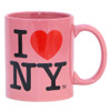 Pink I Love NY Mug