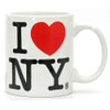 White I Love NY Mug