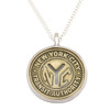 Silver Token Charm NYC Subway Pendant