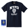 New York Police Department NYPD T-Shirt Navy