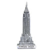 Pewter Empire State Building Statue 6 Inches