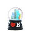 I Love NY Snow Globe Black