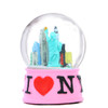 Pink NYC I Love NY Snow Globe