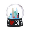 I Love NY Snow Globe 65mm - Black