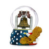 Patriotic Philadelphia Liberty Bell Snow Globe