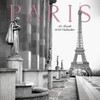 Paris Calendar, Black and White Paris Wall Calendar