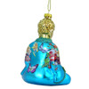 Glass Sitting Buddha Christmas Ornament