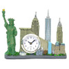 Souvenir New York City clock famous landmarks