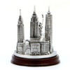 New York City replica model souvenirs with Statue of Liberty and Freedom Tower