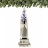 Chrysler Building Christmas Ornament Glass