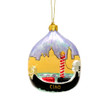 Gondola Venice Christmas Ornaments in European Glass