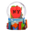 Mini New York Big Apple Snow Globe Souvenir