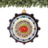 Glass Fisherman's Wharf Ornament