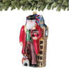 British Santa and Big Ben Christmas Ornament, Polonaise