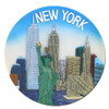 New York Landmarks Collectors Plate