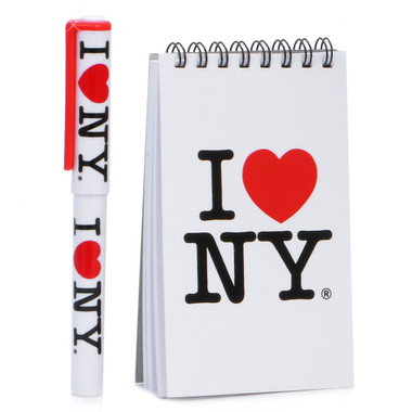 I Love NY Note Pad and Pen Set CM-890245