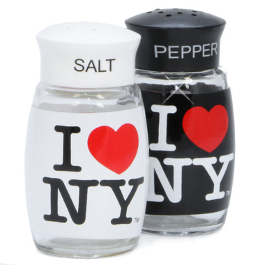 I Love NY Salt and Pepper Shaker Set CM-780205