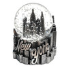 Mini Silver NYC Snow Globe 2.5 Inches Tall