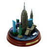 Wooden Base New York City Model 4.5 Inch