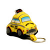 Stuffed New York City Taxi Keychain