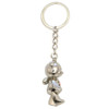 Metal I Love NY Teddy Bear Key Chain