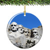 Mount Rushmore Christmas Ornament Porcelain