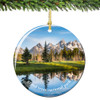 Grand Teton National Park Christmas Ornament Porcelain