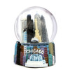 Chicago Snow Globe with Chicago Landmarks