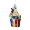 Paris Glass Shopping Bag Ornament