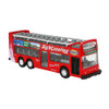 New York City Diecast Double Decker Bus Toy