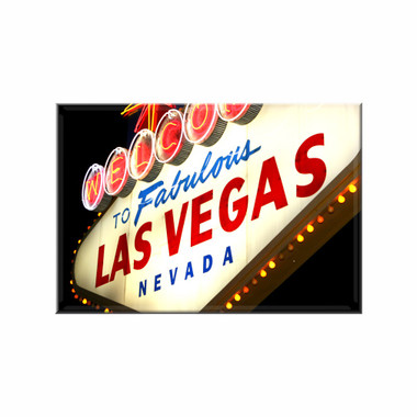 Blue Sign Magnet Las Vegas Diamond- lasvegas giftshop