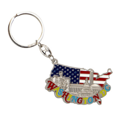 Wainfleet Trading Post Vintage United States Washington DC. Government Keychain