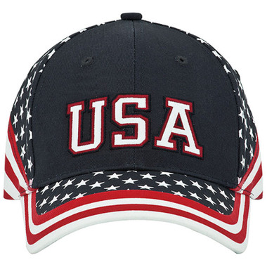 Stars & Stripes USA Ball Cap CM-390895