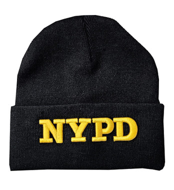 NYPD Beanie Gold [Black] TK-99105B