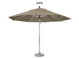 productimages/od-inl-3.5-/860_inlet 3.5 round umbrella - latte with text - concrete base.jpg