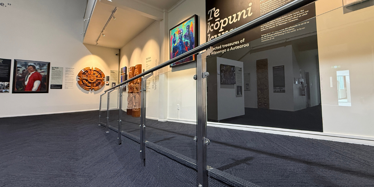 Interface Urban Retreat flooring at Te Wānanga o Aotearoa in Te Awamutu
