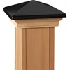 Victoria Black High Pyramid Post Cap