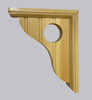 Wainscot Sconce Natural 2