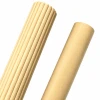 Smooth and reeded 2 inch rods
