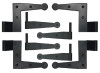 Brick Style Mount Shutter Hinge Set