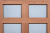 Top frame of the Standard Mahogany storm door
