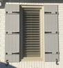 Umbrella Clavos on Shutters