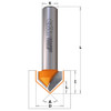 Profile of the CMT V-Grooving router bit