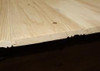Edge view of pickwick paneling