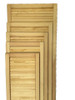 Shutters come in widths from 12" to 22"