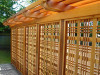 Cedar Catalina Lattice as a fence.