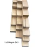 1x2 Soft Maple boards